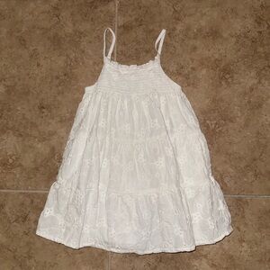 Cat & Jack White Lace Casual Kids Dress